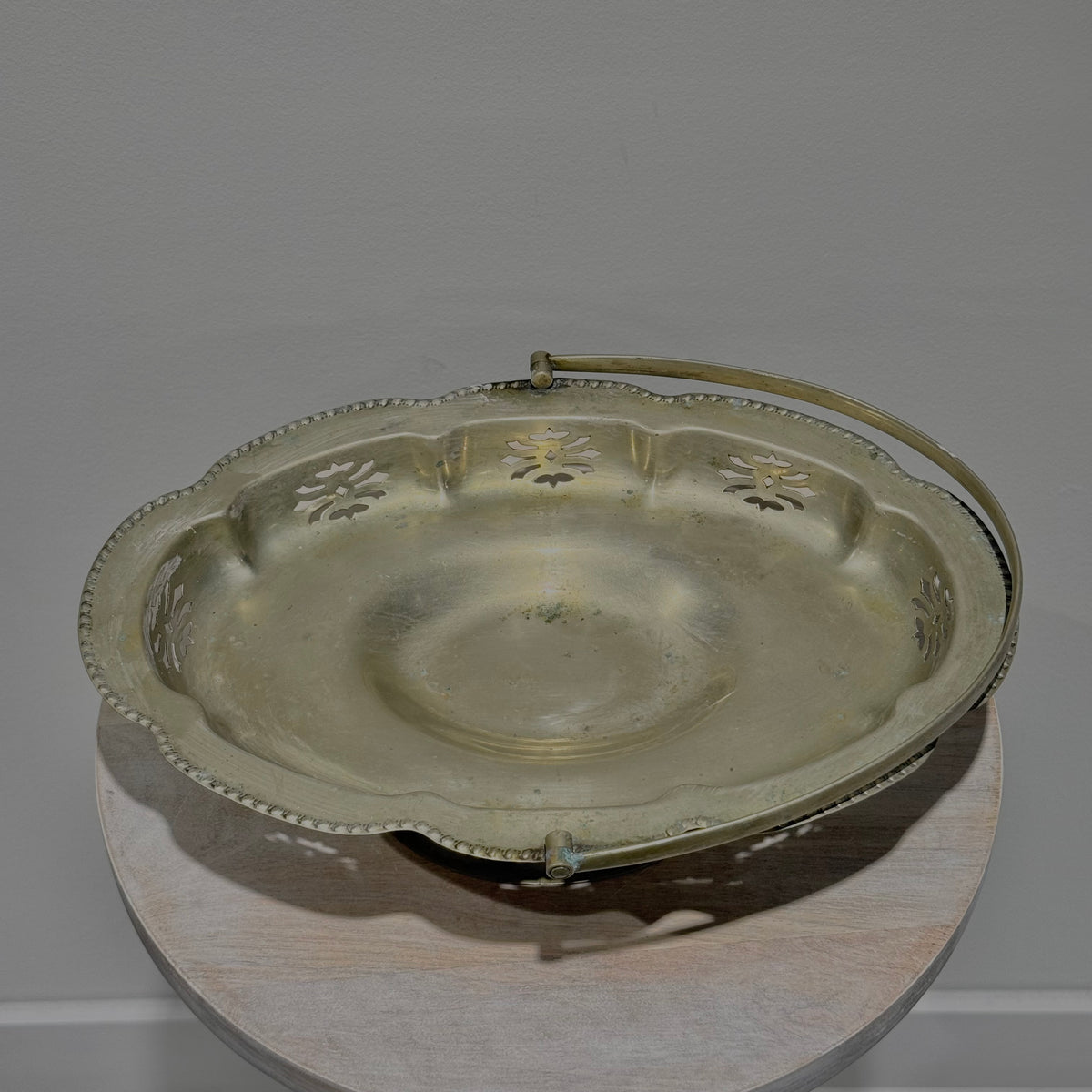 Gold Oval Dish