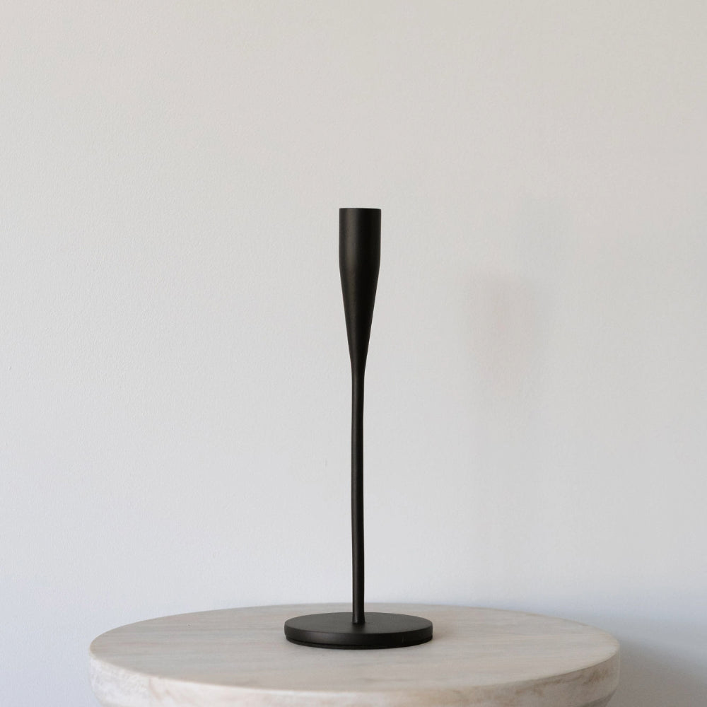 Matt Black Candlestick
