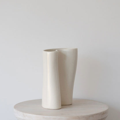 Waved Ceramic Vase - Large