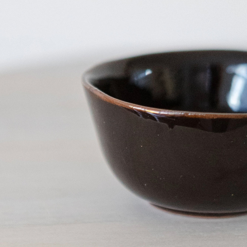 Chocolate Ceramic Bowl