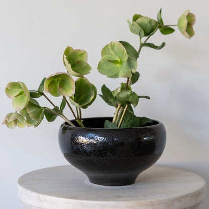 Black Ceramic Bowl