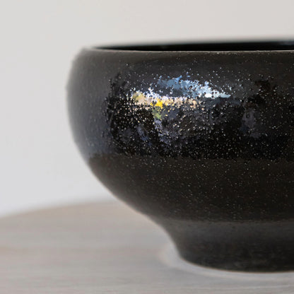 Black Ceramic Bowl