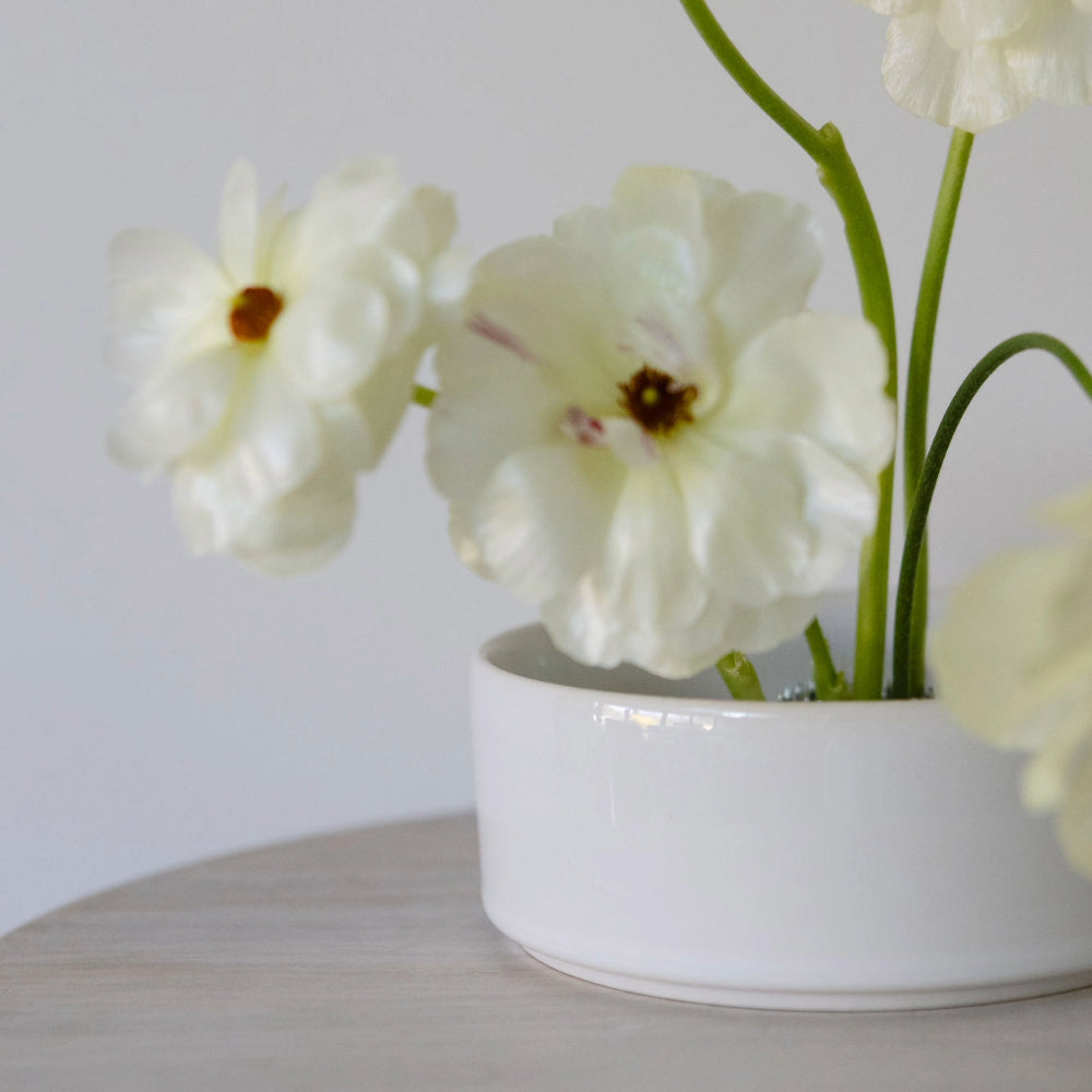 White Ceramic Bowl