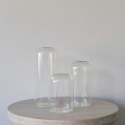 Glass Cylinder Vase - Medium