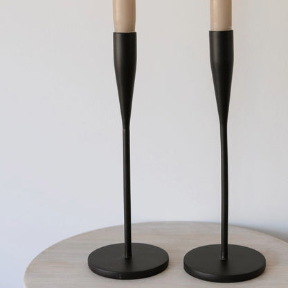 Matt Black Candlestick