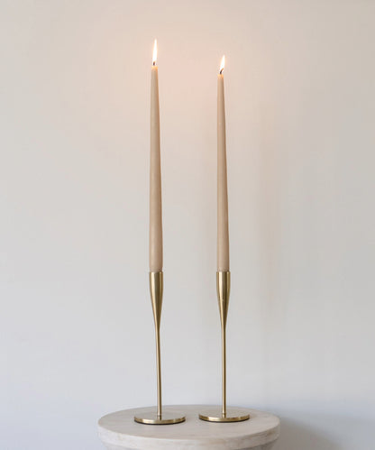 Gold Matt Candlestick