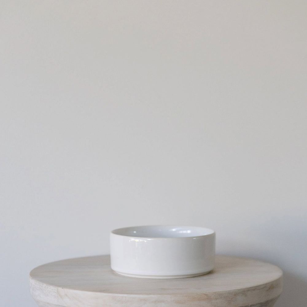 White Ceramic Bowl