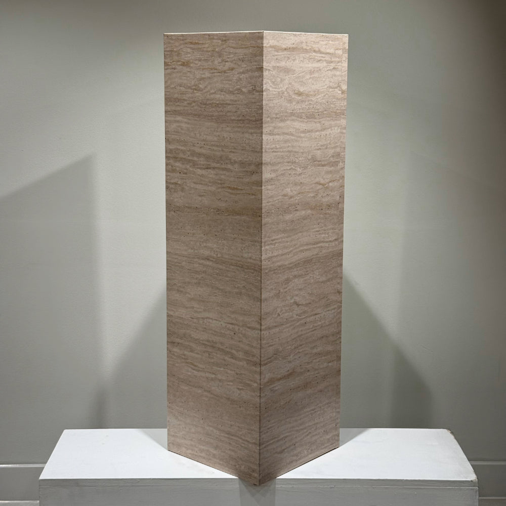 Travertine plinth (vinyl)