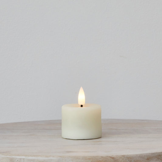 Ivory Tealight Candle LED - Small