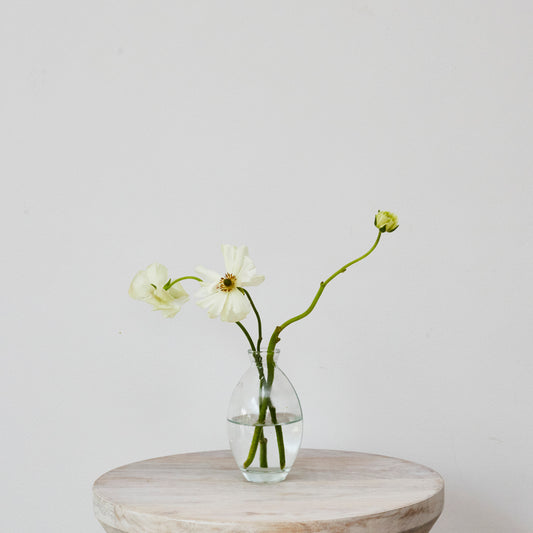 Glass Bud Vase - Tall