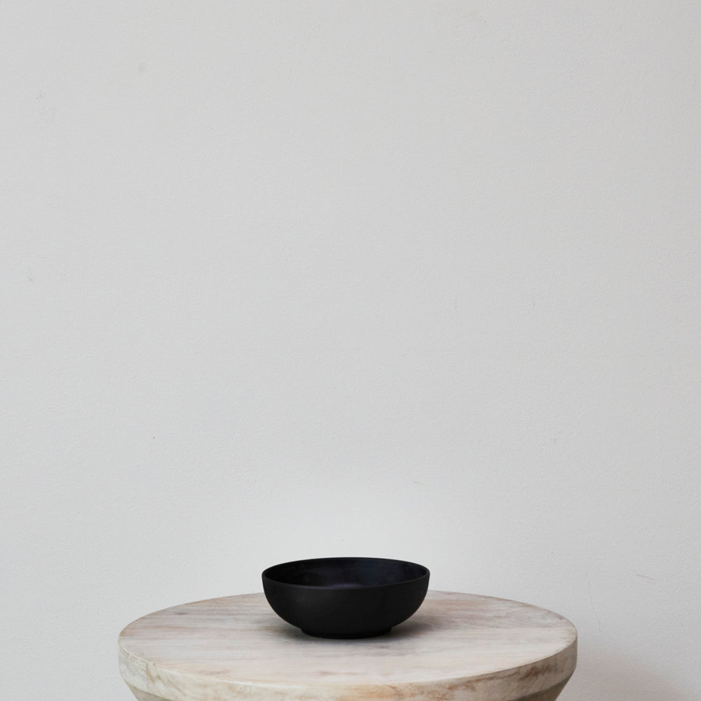 Black Ikebana Bowl