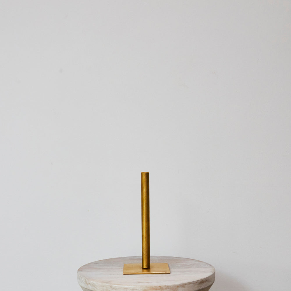 Brushed Brass Bud Vases