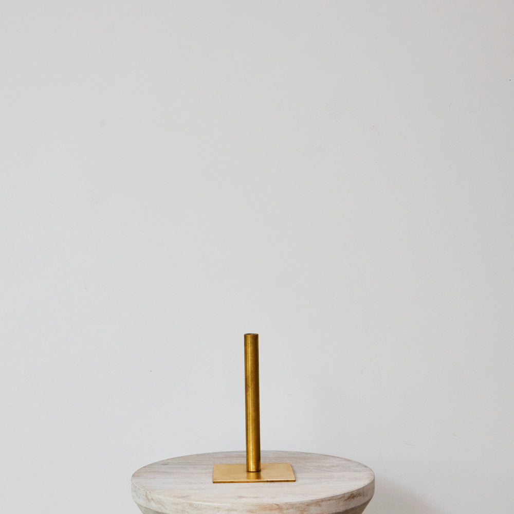 Brushed Brass Bud Vases