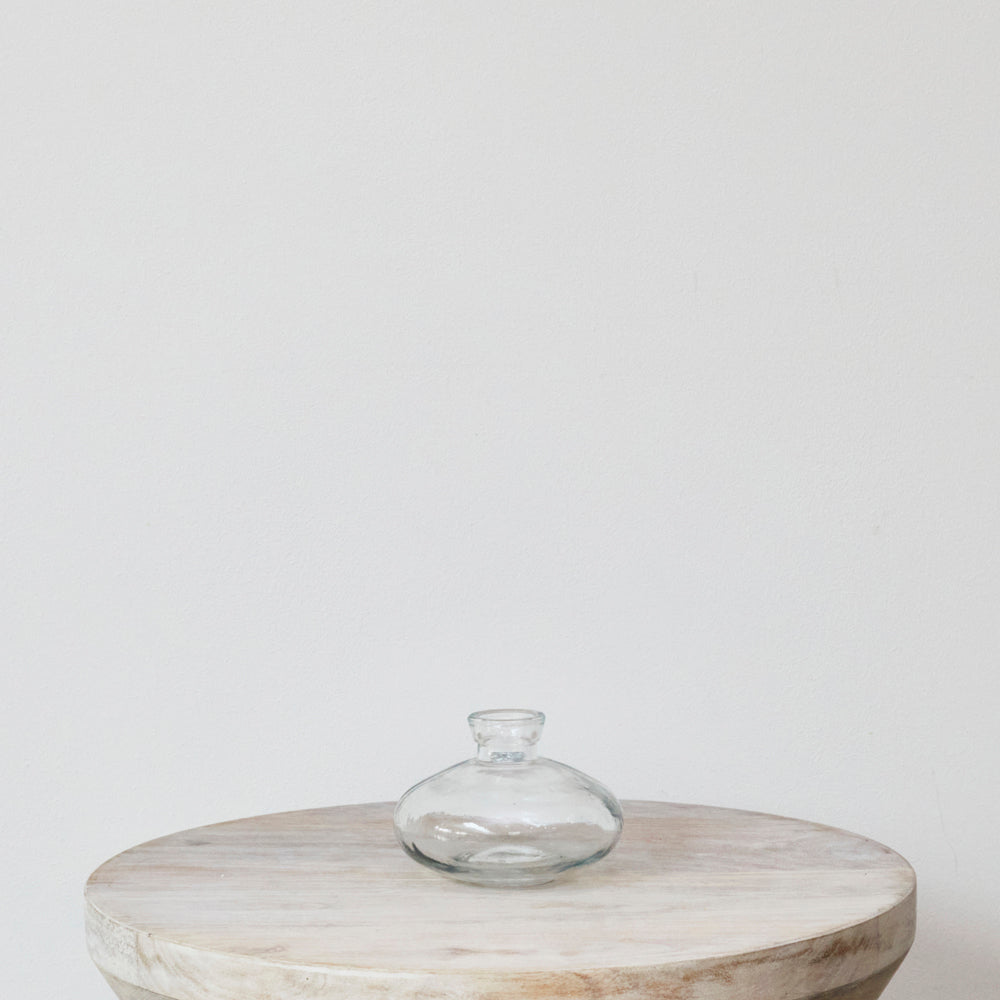 Glass Bud Vase - Low