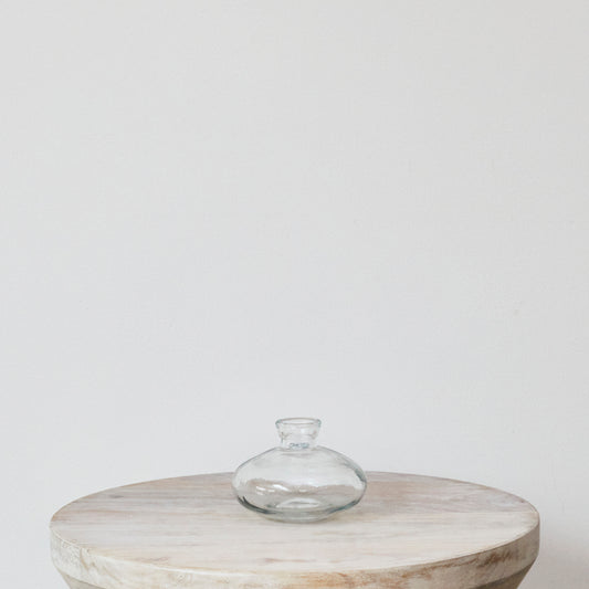 Glass Bud Vase - Low