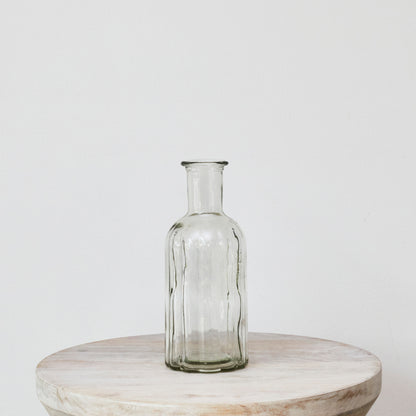 Glass Ribbed Vases