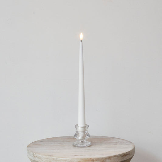 White Taper Candle LED