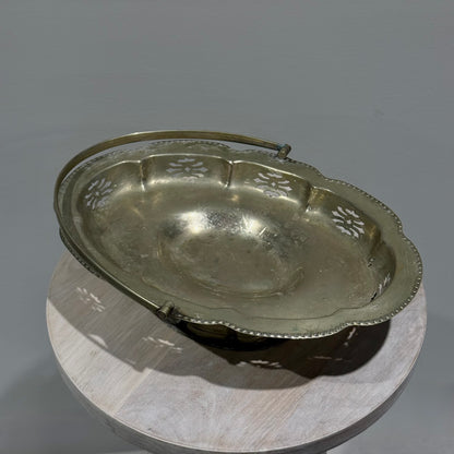 Gold Oval Dish
