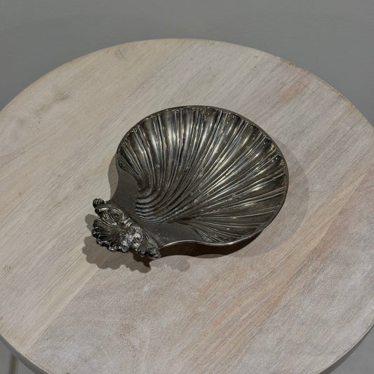 Silver Footed Shell Bowl