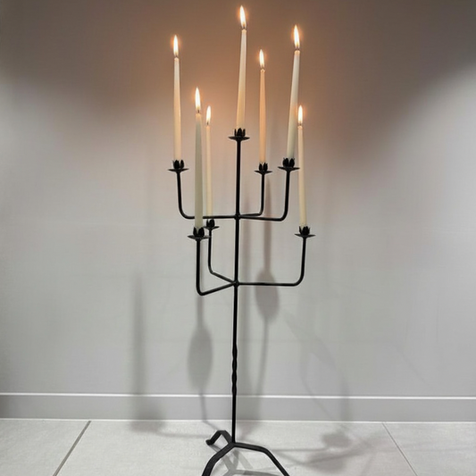 Black Iron Candelabra – Tall
