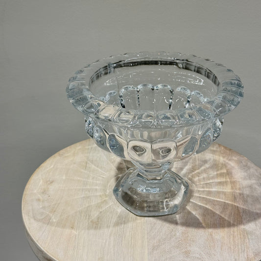 Glass Footed Bowl - Med