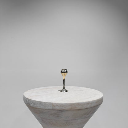 Silver Tulip Bud Vase - small