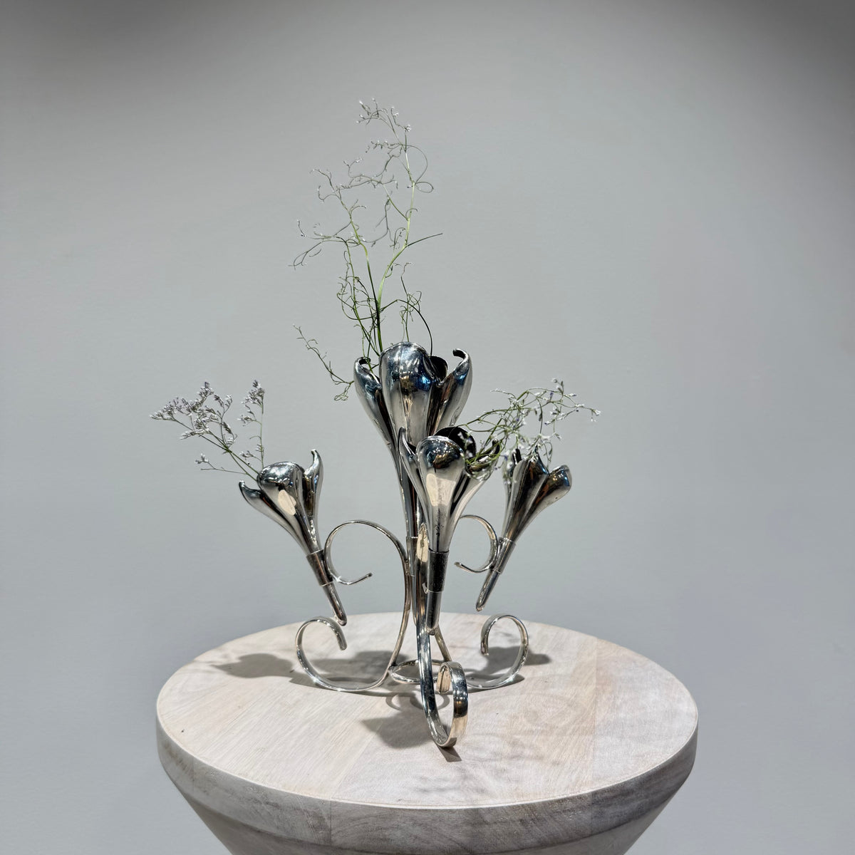 Silver Lily Epergne