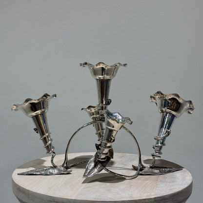 Silver Vine Bud Vase – Five Stem