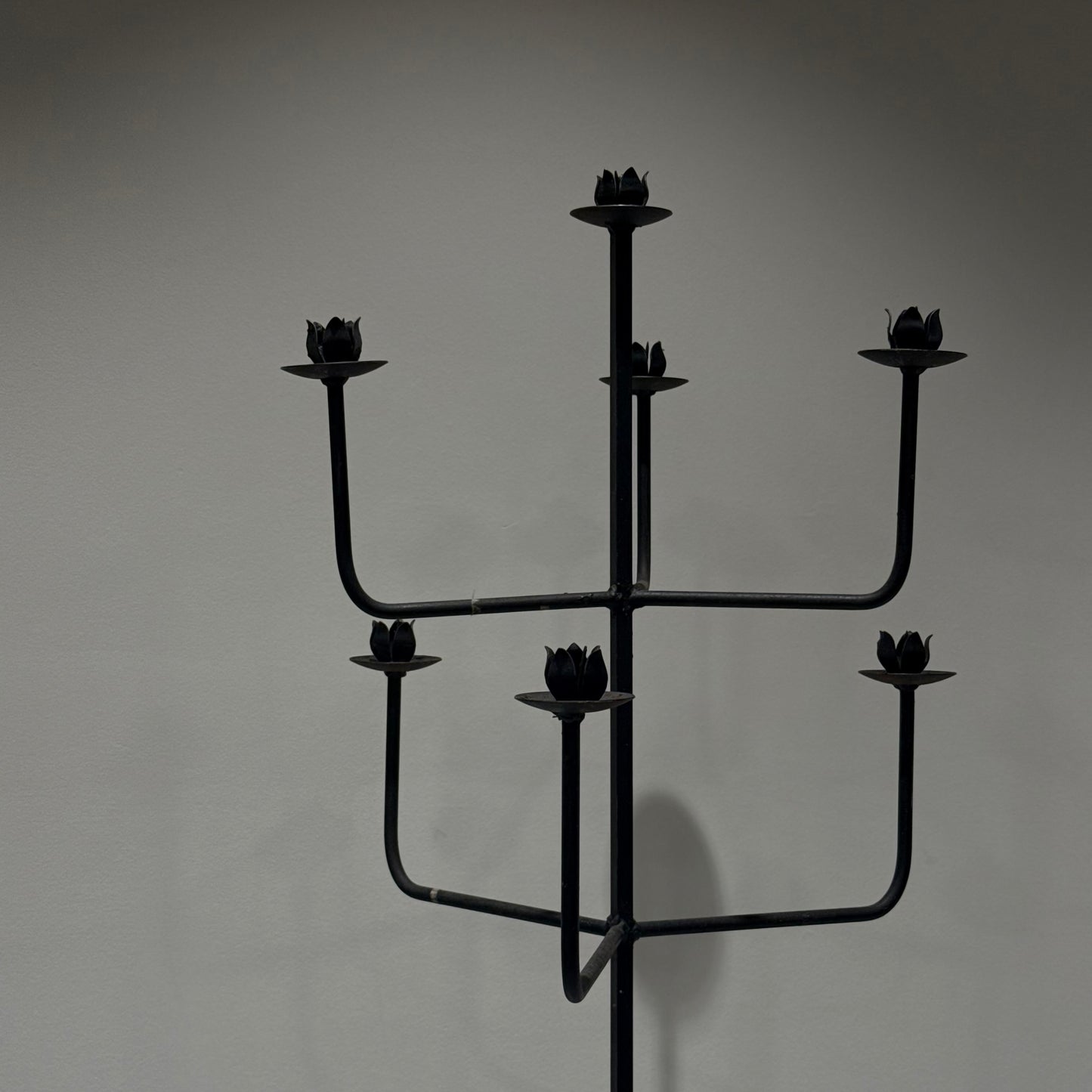 Black Iron Candelabra – Tall