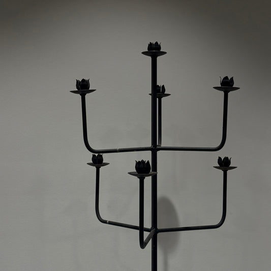 Black Iron Candelabra – Tall