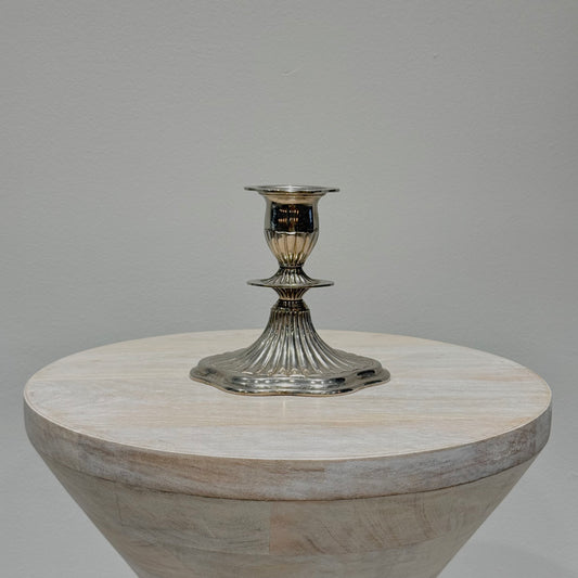 Silver Gadrooned Candlestick