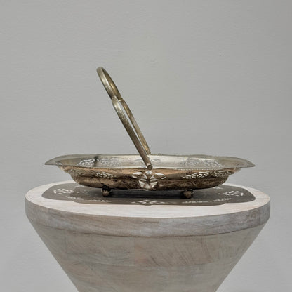 Gold Oval Dish