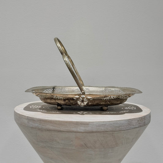 Gold Oval Dish