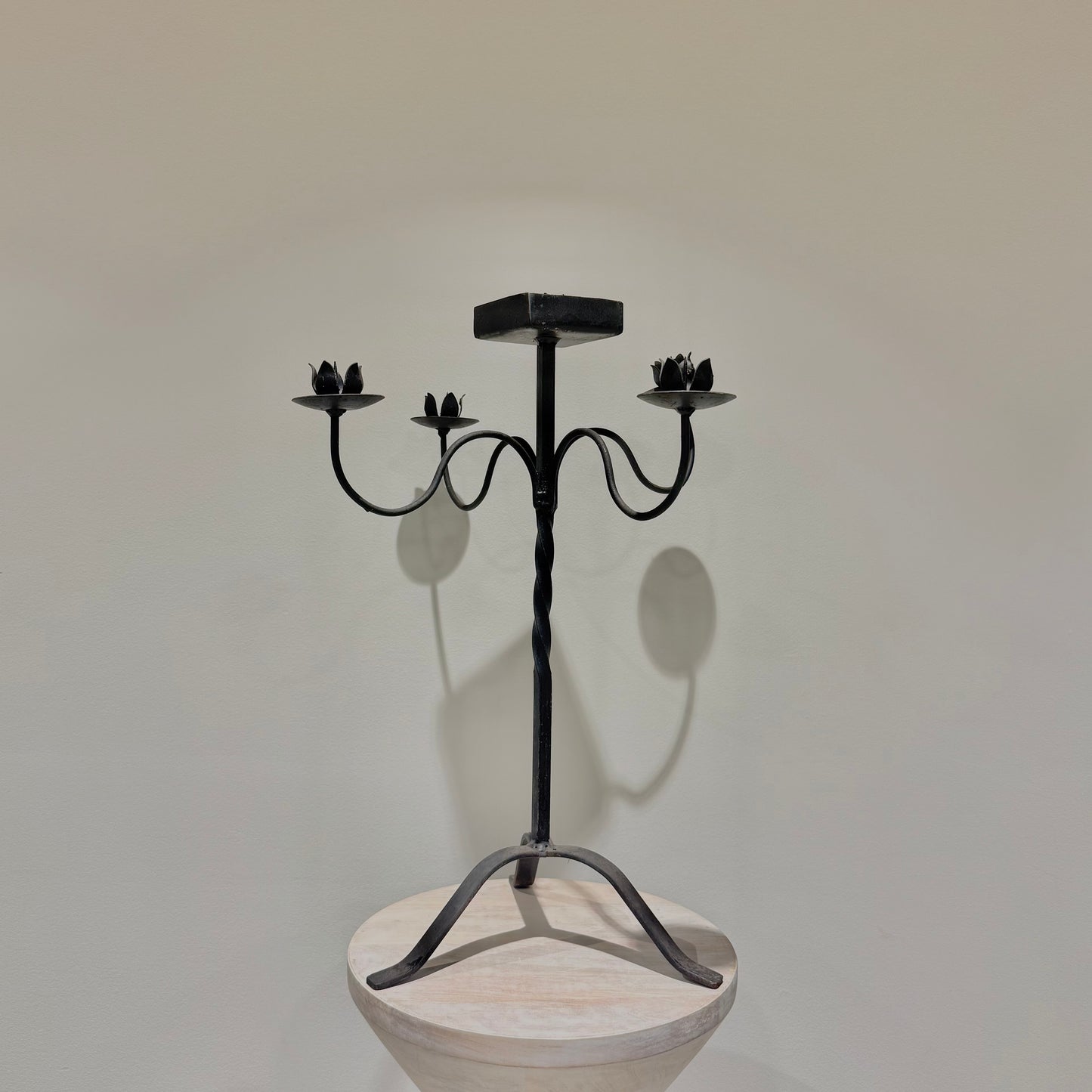Black Iron Candelabra – Medium
